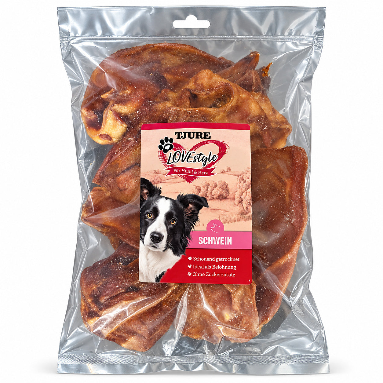 TJURE LOVESTYLE Cane - Orecchie di maiale 400 g