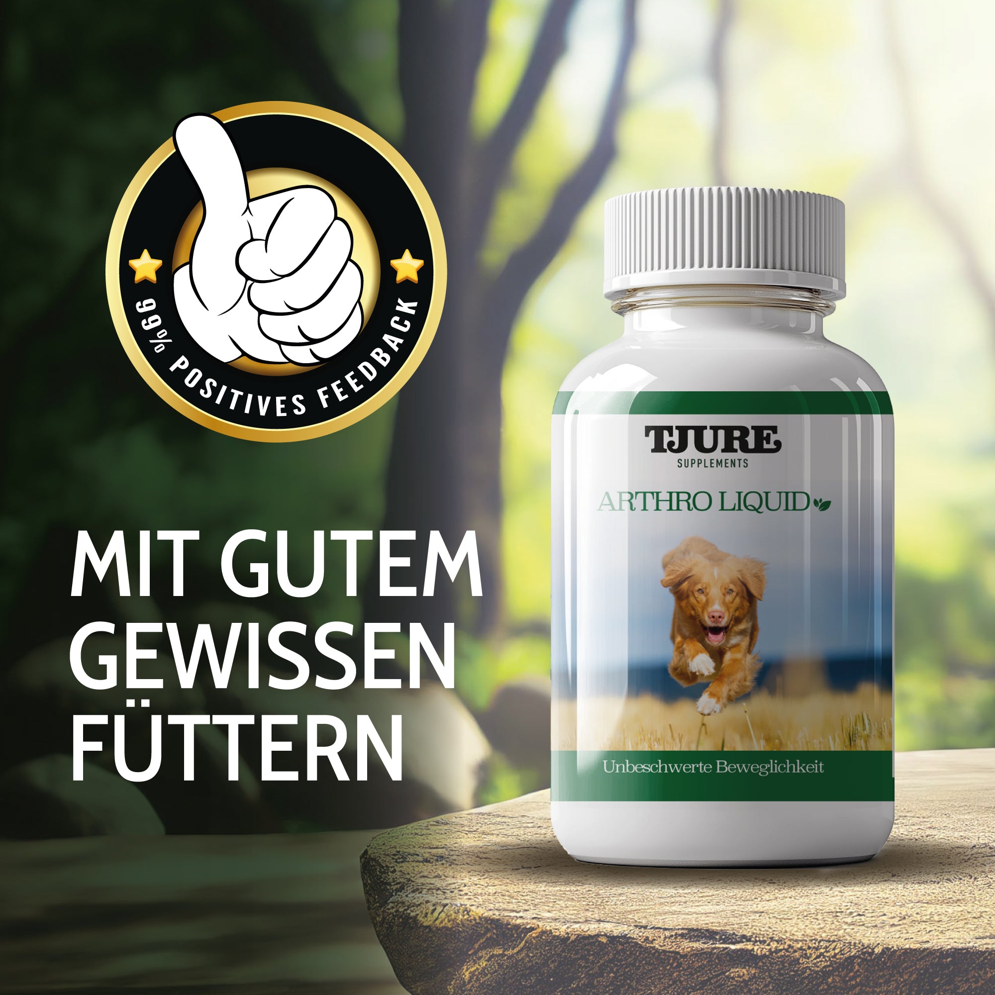 TJURE - Liquido Articolare per Cani 500 ml