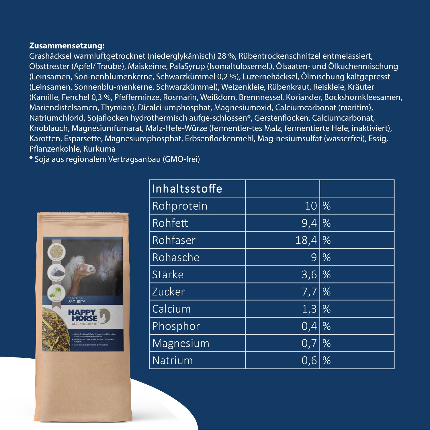 Happy Horse Sensitive - Sicurezza