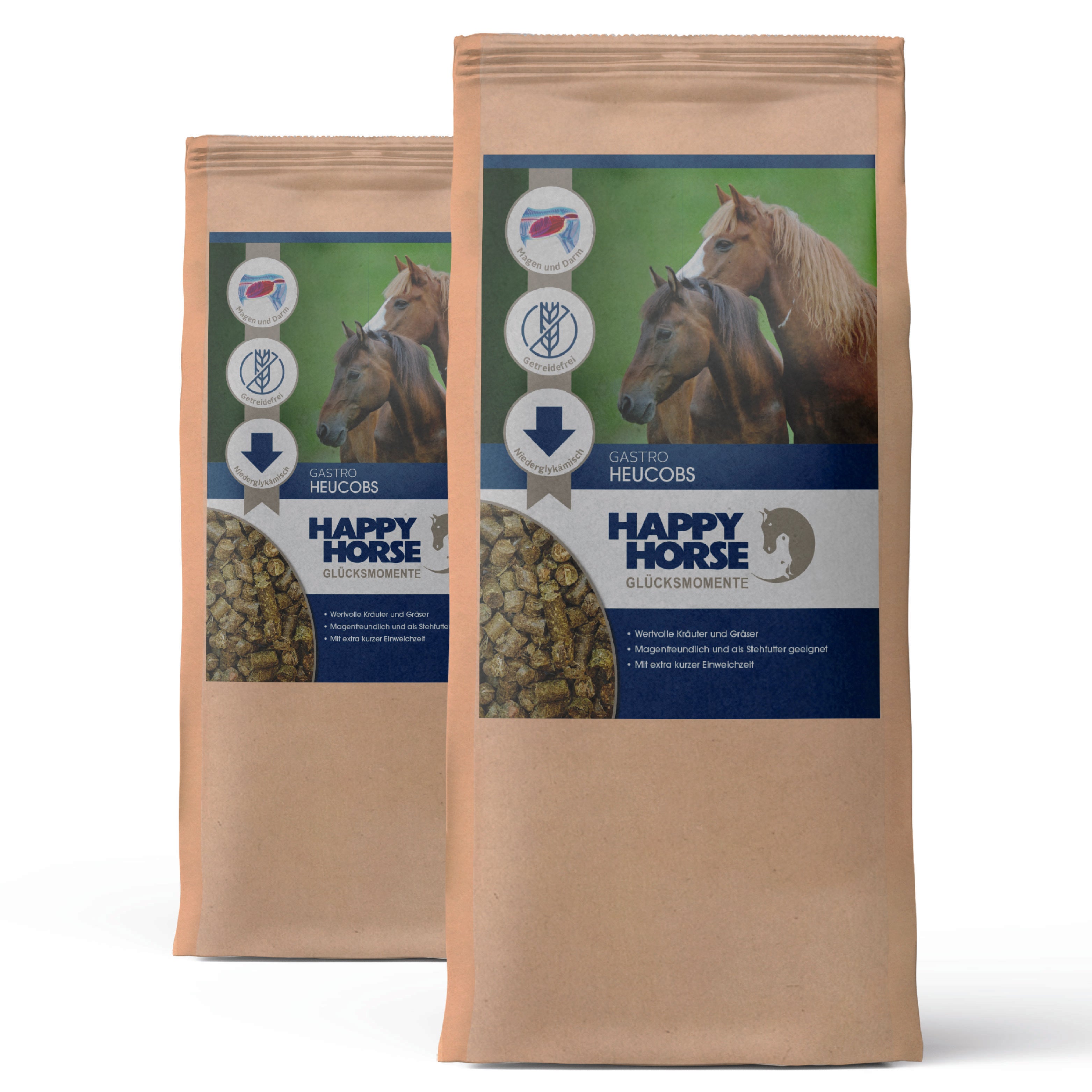 Happy Horse Gastro Heucobs - si ammorbidisce rapidamente e delicato per lo stomaco