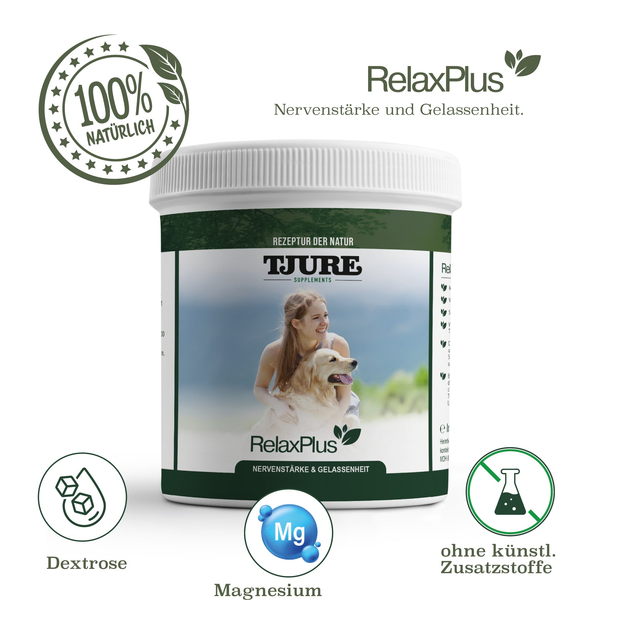 TJURE - Relax Plus 500 g | per calma e tranquillità interiore