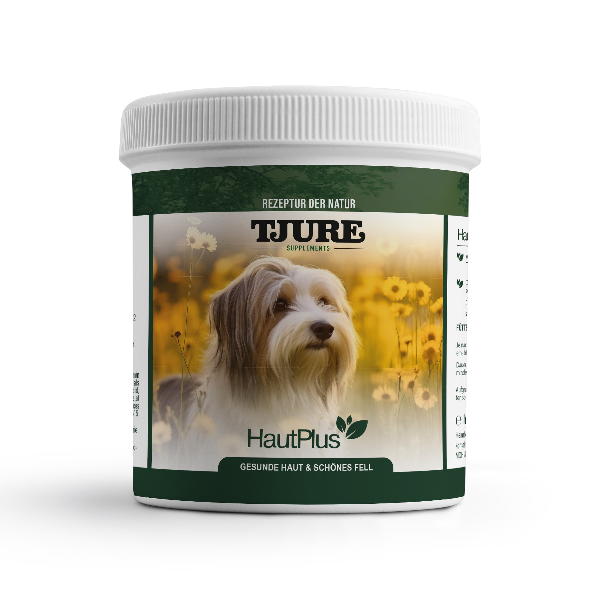 TJURE - Pelle Plus 500 g | per problemi di pelle e pelo | con acidi grassi Omega-3/Omega-6