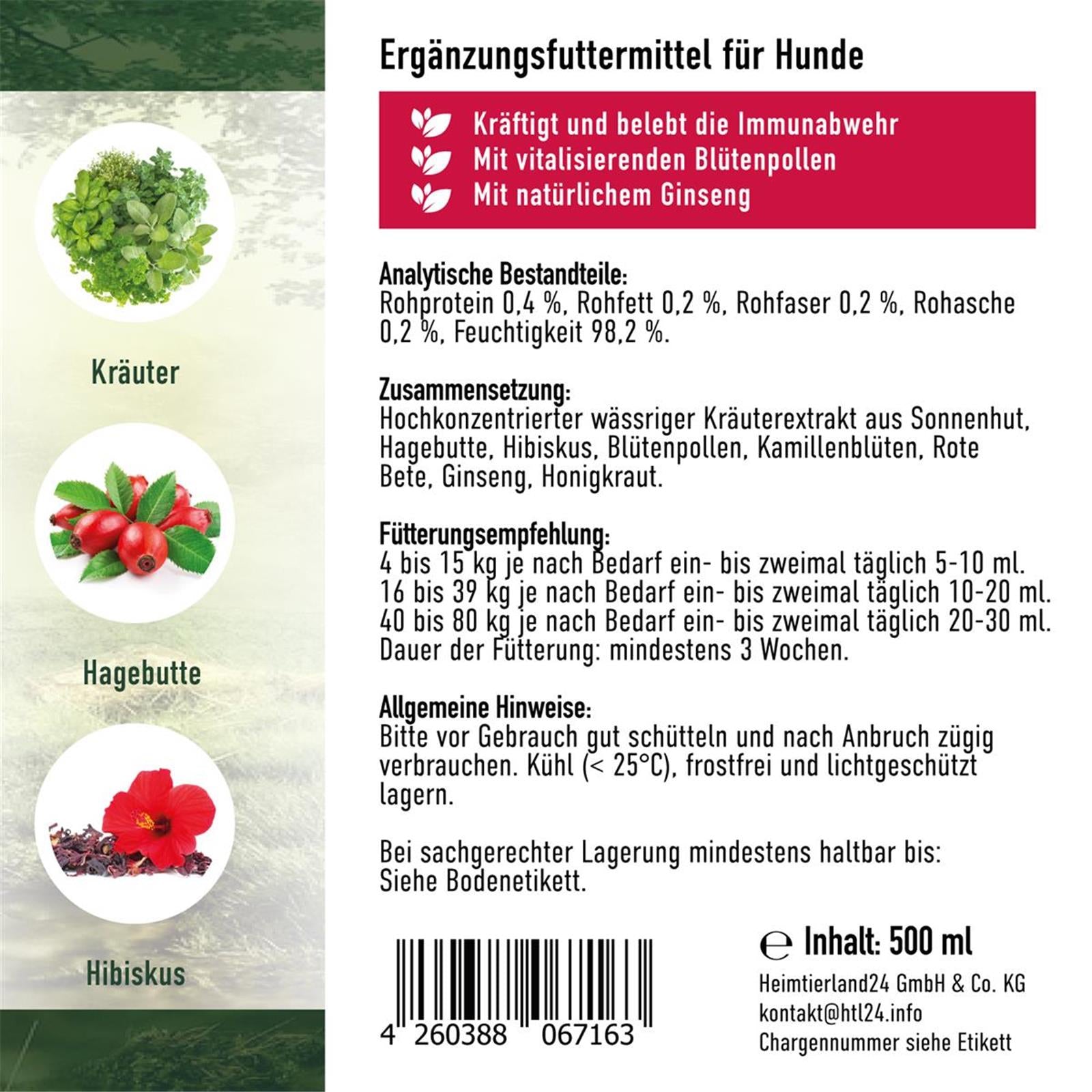 TJURE - Immun Boost - 500 ml | Extra benessere | Rinforzo delle difese immunitarie |