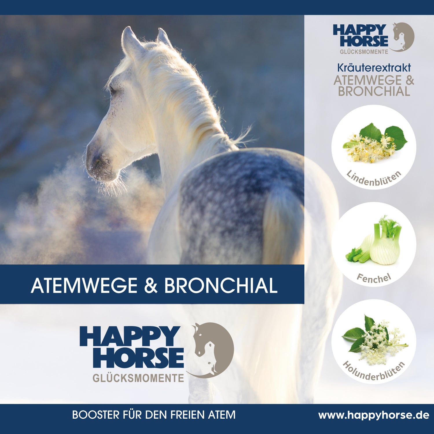 Happy Horse Vie respiratorie & Succo bronchiale 1.000 ml