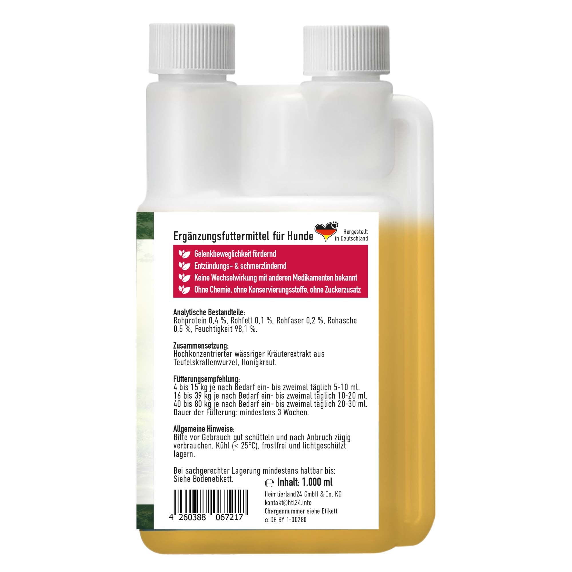TJURE - Teufelskralle Liquid - 500 ml | Favorisce la mobilità articolare | Antinfiammatorio |