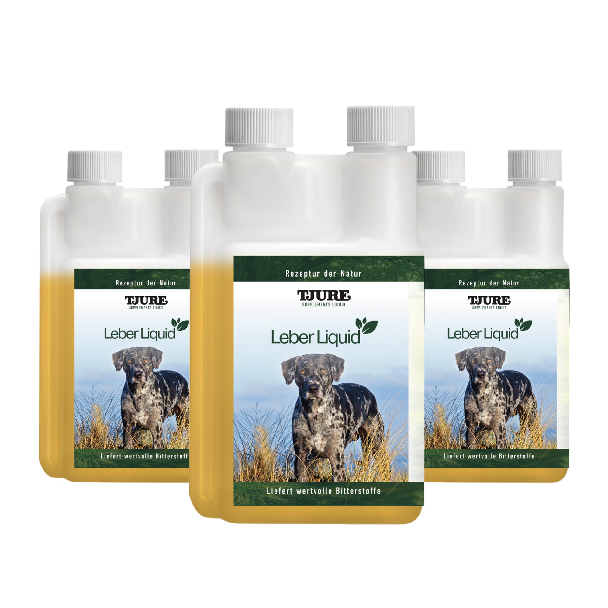 TJURE - Liquido Fegato - 500 ml | fornisce al tuo cane preziosi principi amari ed erbe