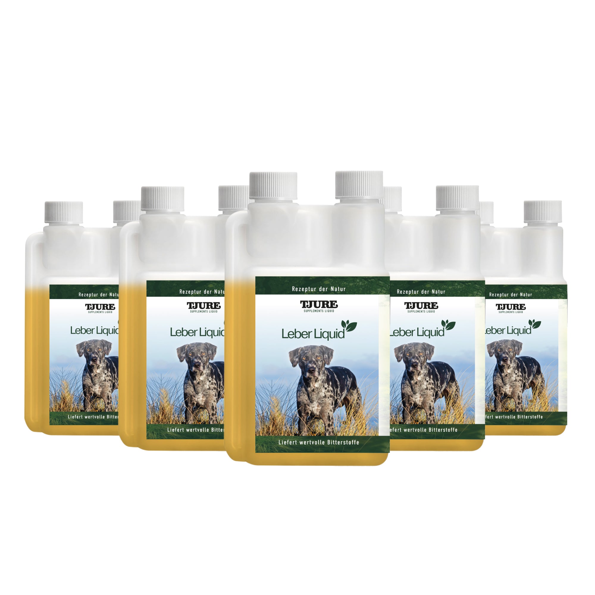 TJURE - Liquido Fegato - 500 ml | fornisce al tuo cane preziosi principi amari ed erbe