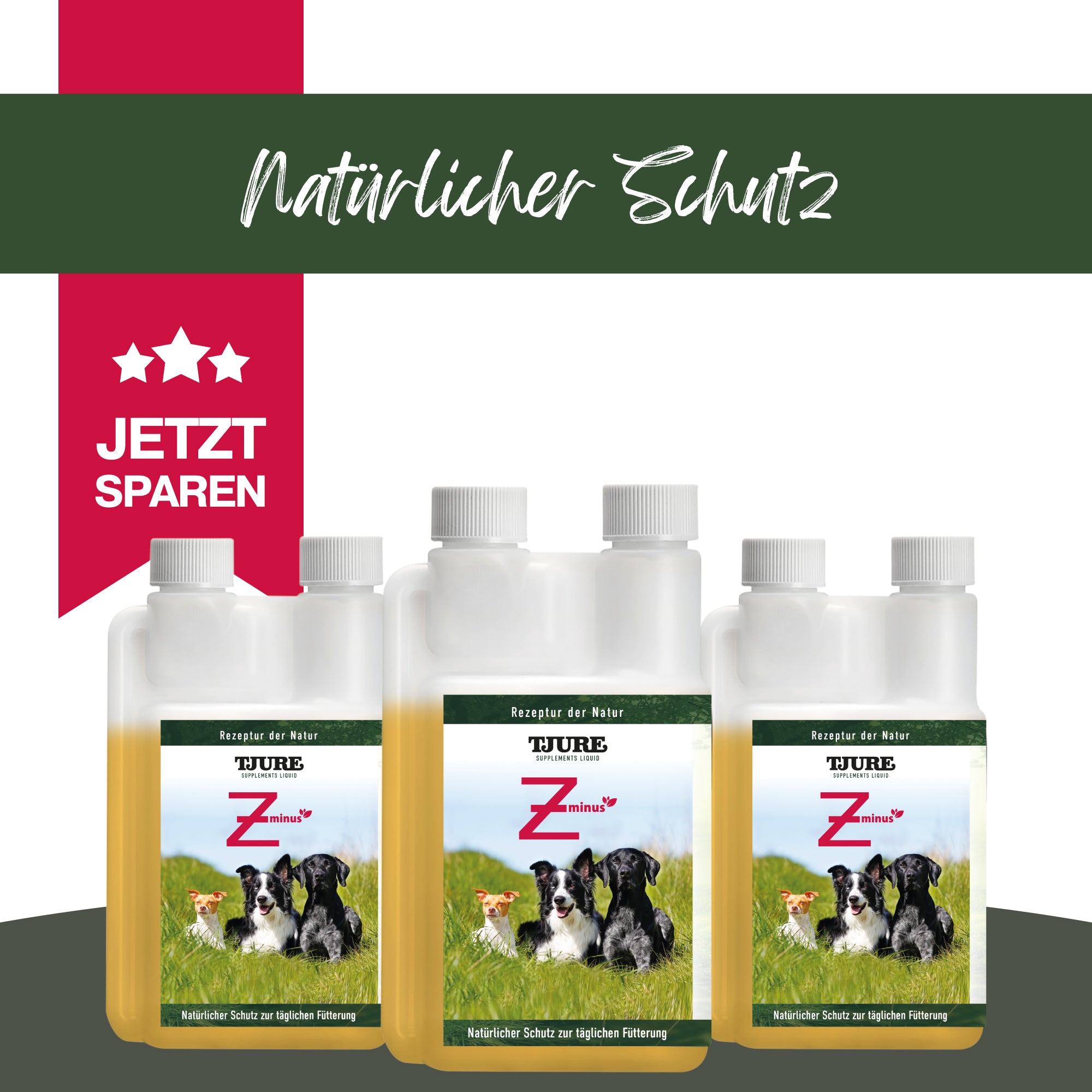 TJURE - Zminus 500 ml | Supporto naturale che tiene lontani gli ospiti indesiderati