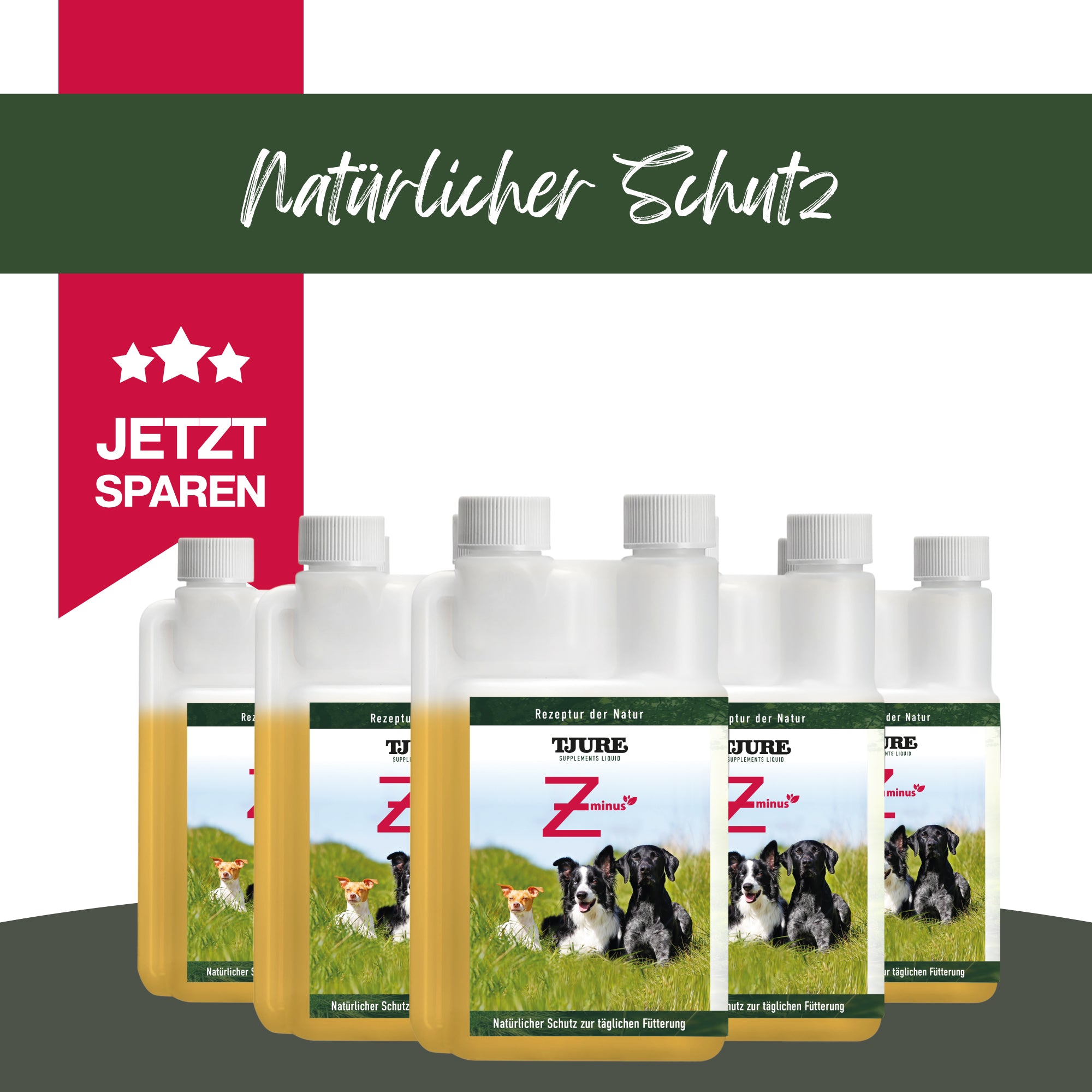 TJURE - Zminus 500 ml | Supporto naturale che tiene lontani gli ospiti indesiderati