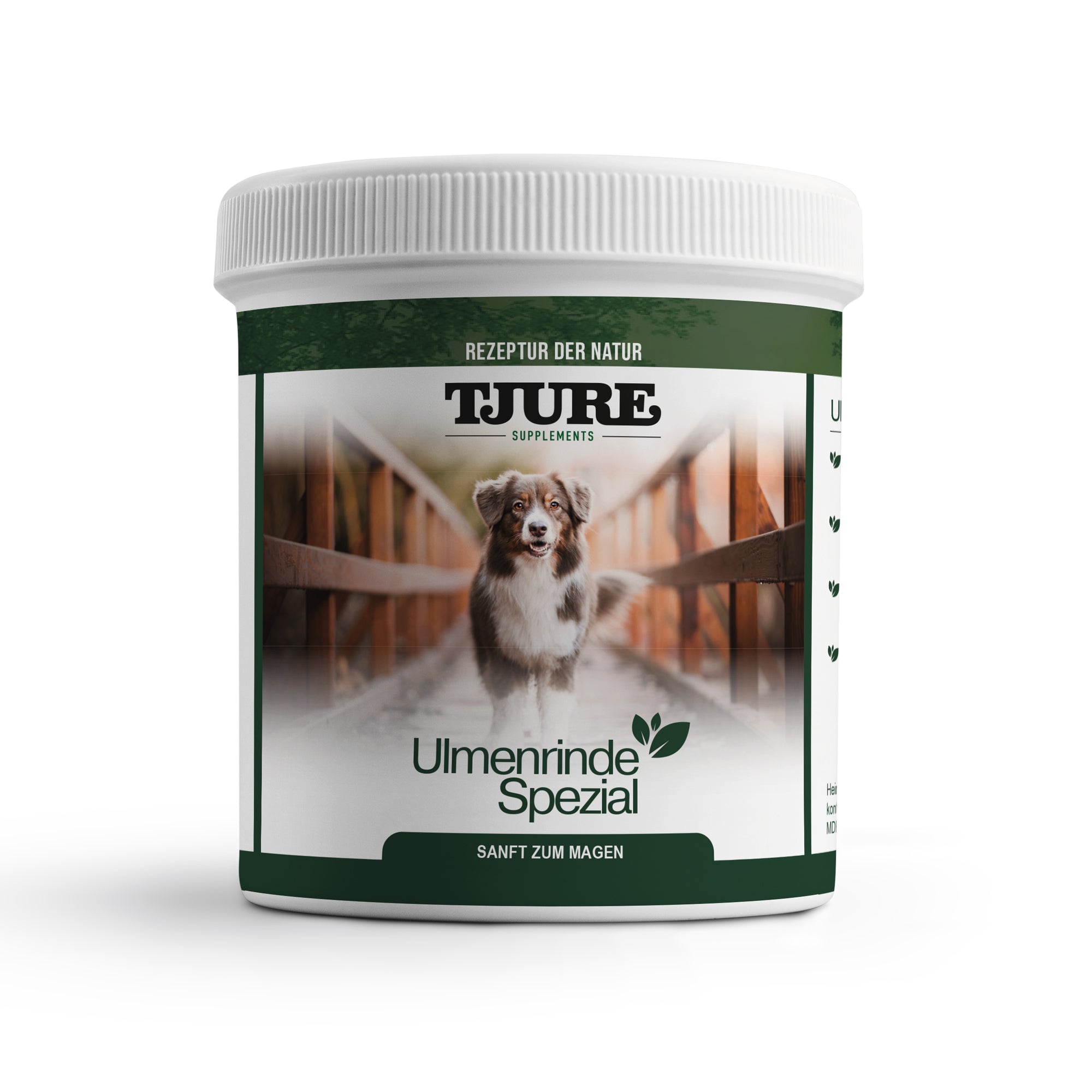 TJURE Corteccia di Olmo Speciale – Aiuto per stomaco e digestione dei cani 150 g molto concentrato