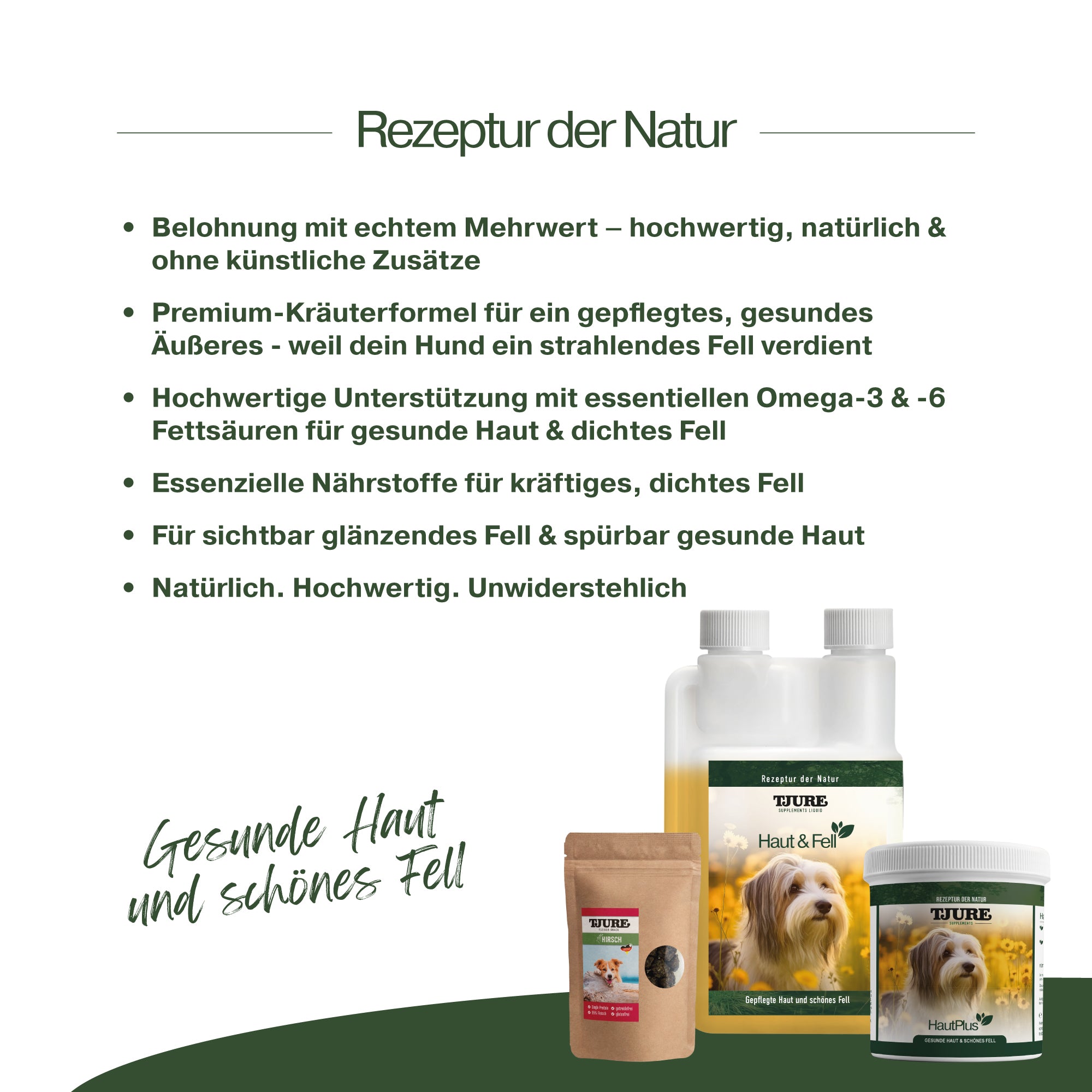 Pacchetto Pelle & Pelo – Pelo splendente. Cura percepibile. Qualità visibile