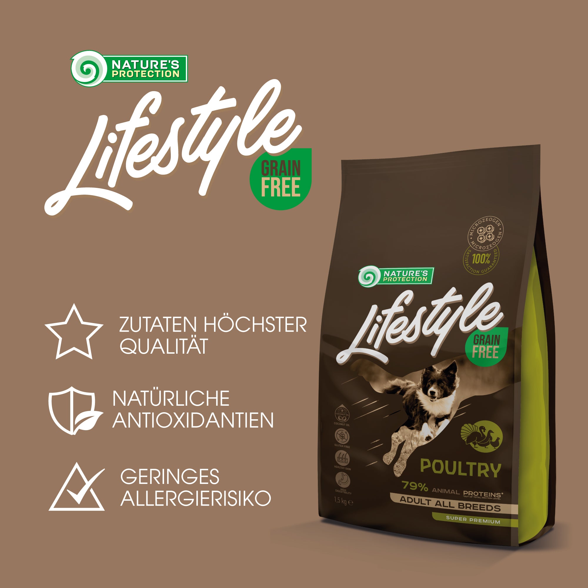 NP Lifestyle POLLO & PATATE cibo secco senza cereali per cani adulti di tutte le razze