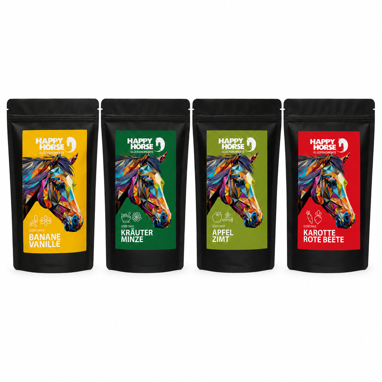 Happy Horse - Scatola risparmio "Snack gustosi" 4 x 800 g