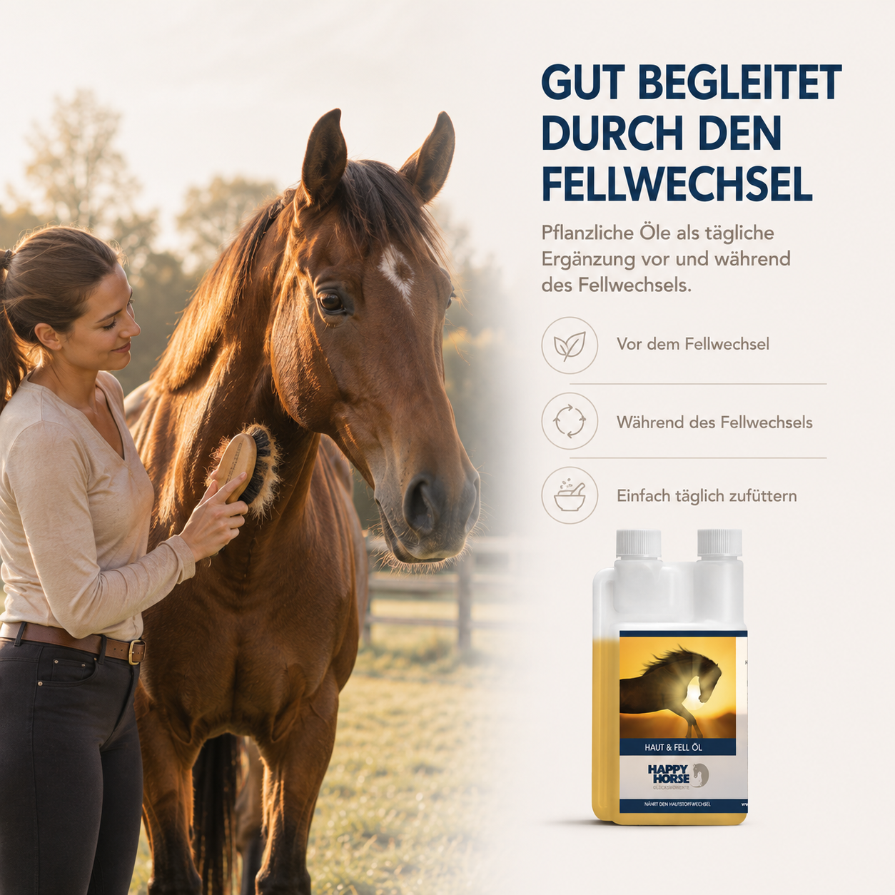 Olio alimentare HAPPY HORSE 500 ml