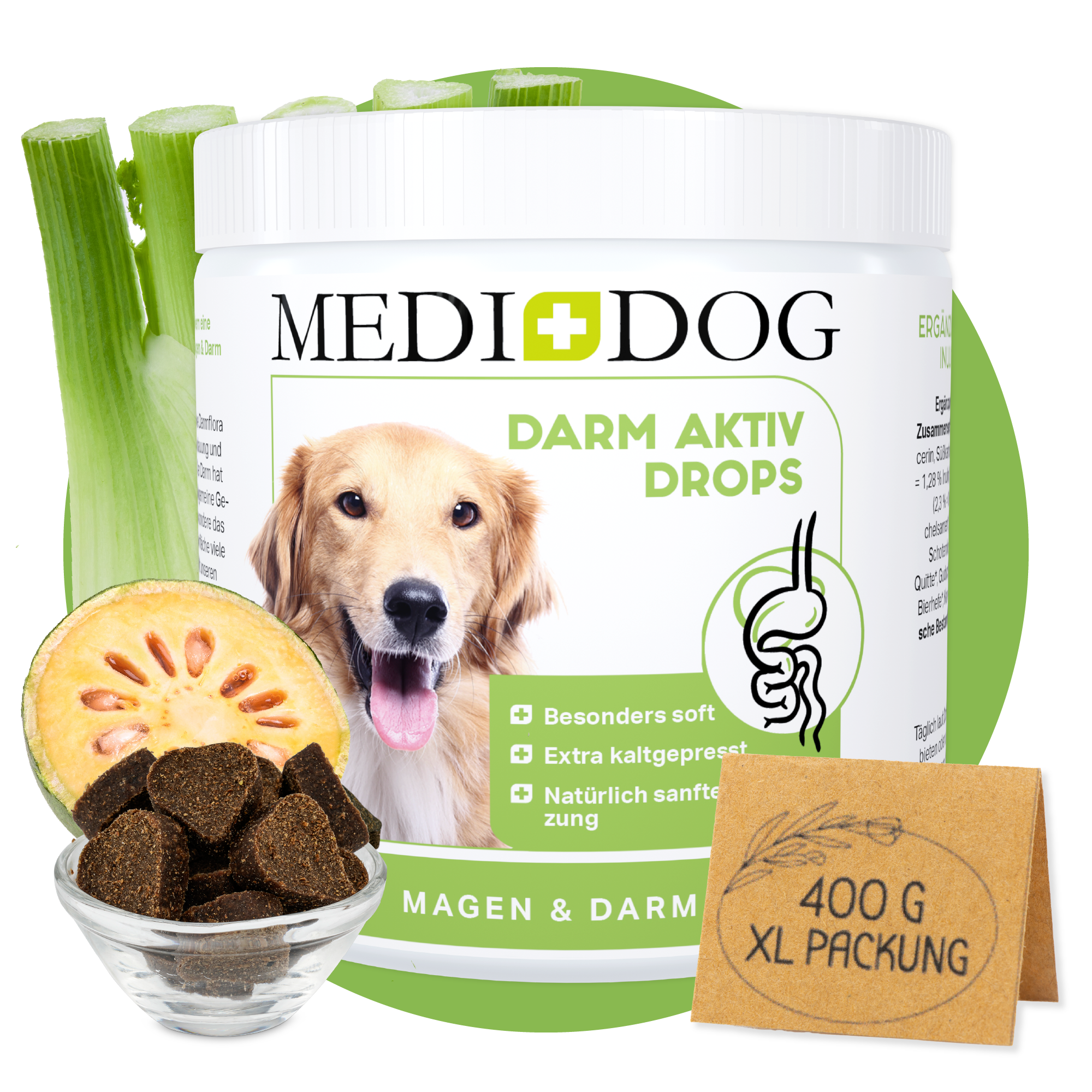 Medidog Gocce Attive per intestino 400 g