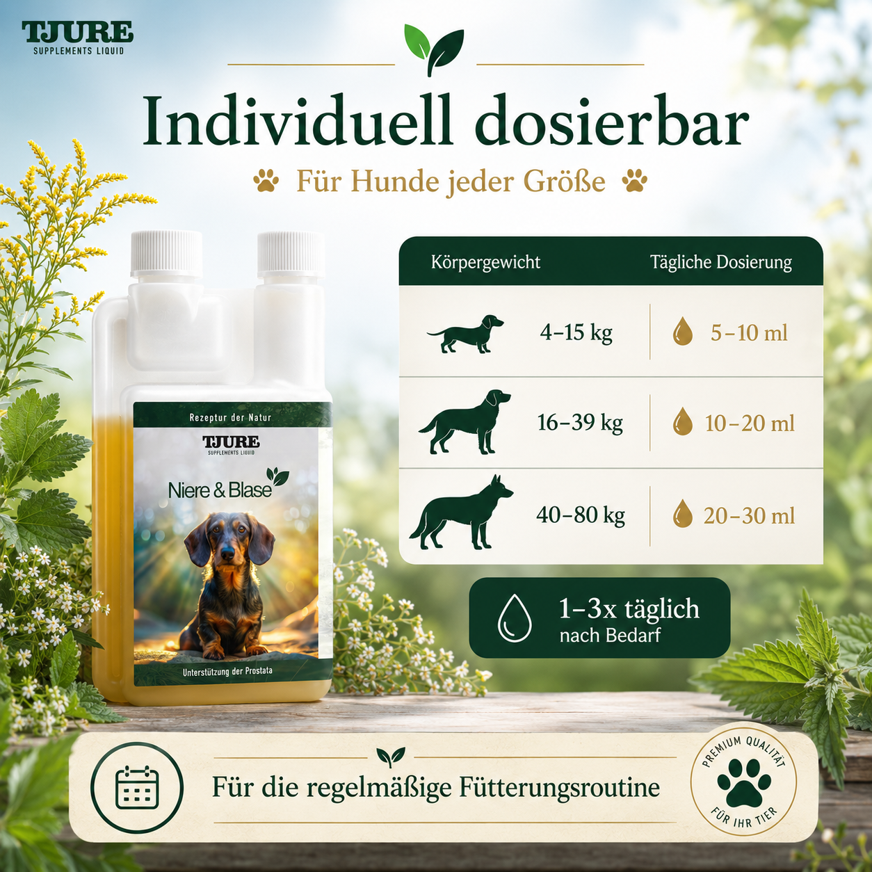 Set Forza Interiore - per vitalità, equilibrio e una lunga vita del cane