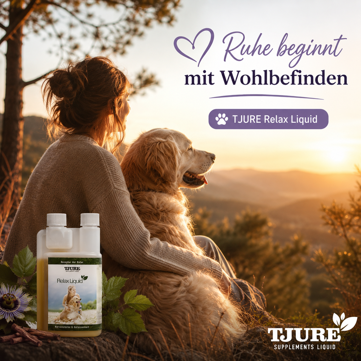 TJURE - Liquido Relax - 500 ml  | Migliora il Benessere | Aumenta la Resistenza Nervosa