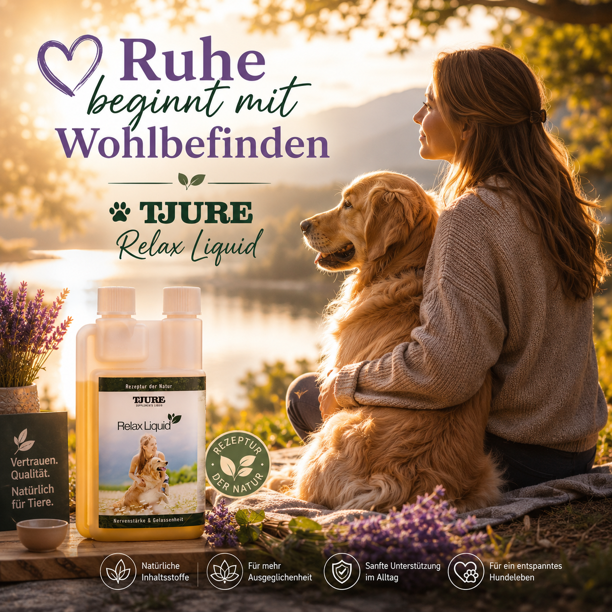 TJURE - Liquido Relax - 500 ml  | Migliora il Benessere | Aumenta la Resistenza Nervosa