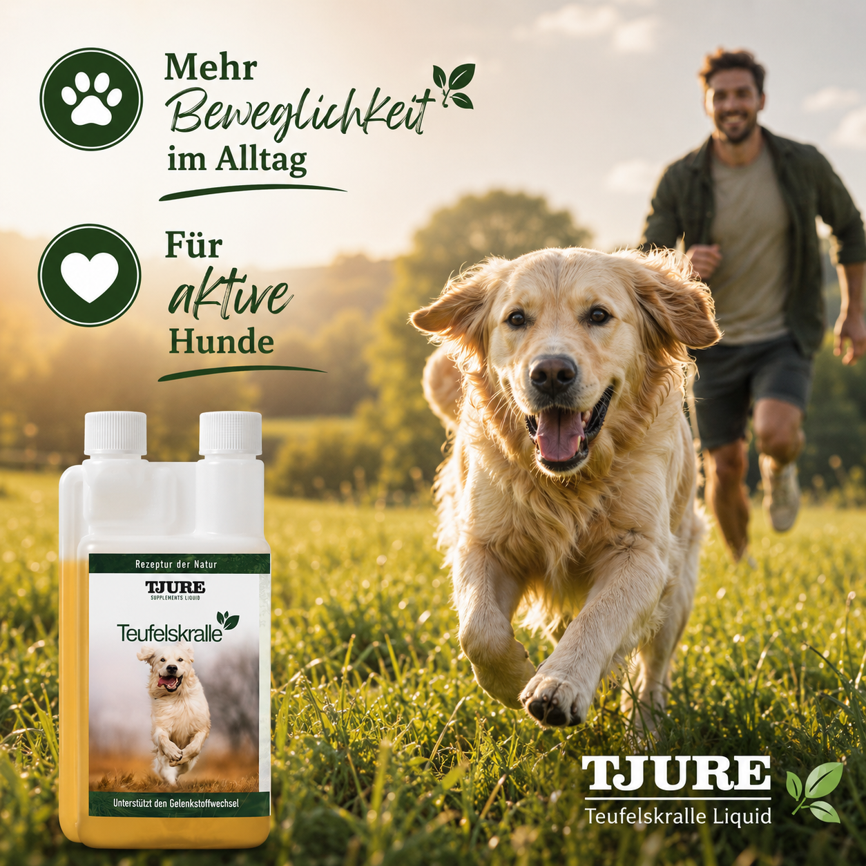 TJURE - Teufelskralle Liquid - 500 ml | Favorisce la mobilità articolare | Antinfiammatorio |